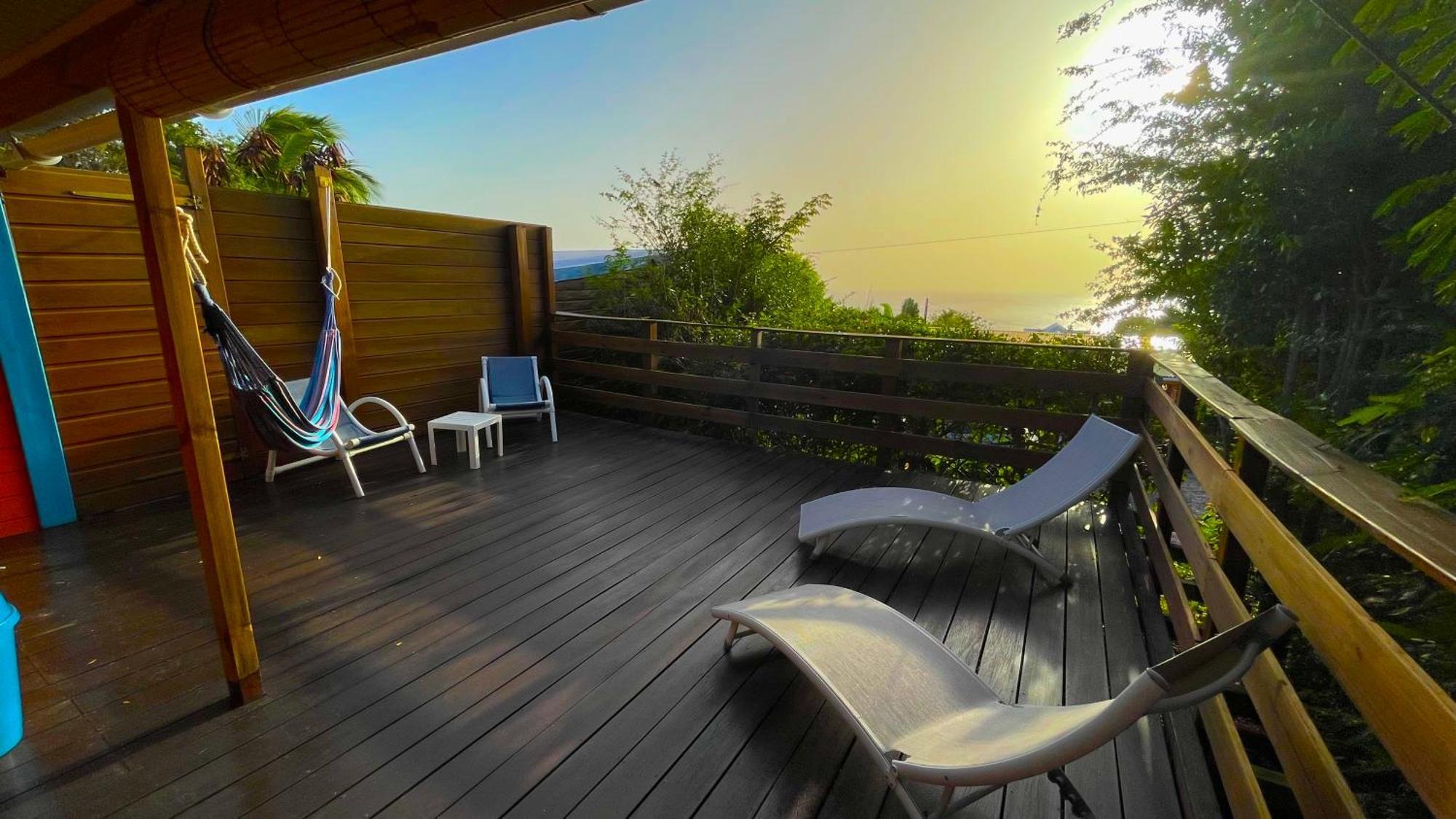 Gites LES CALEBASSIERS Deshaies Chambre photo